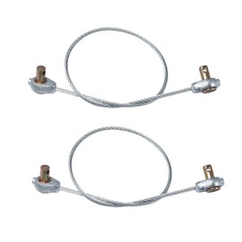 2 Pack Lawn Mower Deck Lift Cable for MTD Yard Machines Bolens Yard Man Troy-Bilt Lawn Mower Replaces 746-0968 946-0968