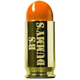 B-Unique Enterprises, Inc. B's Dry Fire Snap Caps ® - Dummy 380 Auto Training Caps (7 Pack) (Orange Brass)