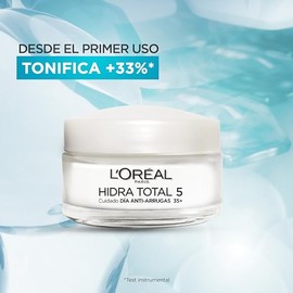 L'Oreal Paris, Crema De Día Anti Arrugas Hidra Total 5 Con Colágeno, 50Ml
