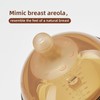 Thyseed Natural Baby Bottle Silicone Bottles 8oz/240mL - Age: 0-3