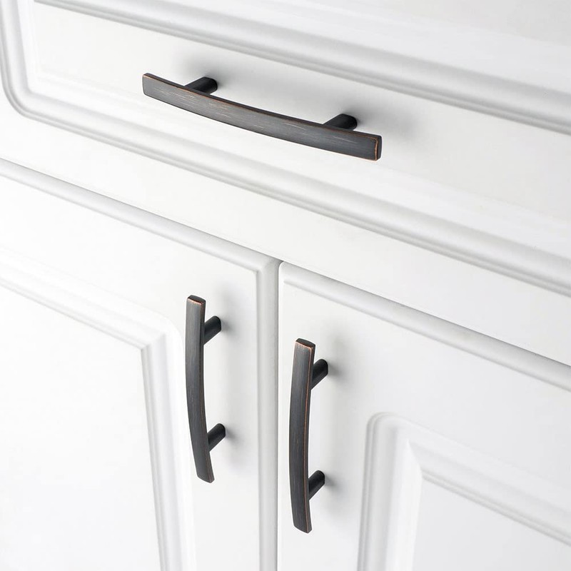 KOOFIZO 10 Pack 3 Inch Oil Rubbed Bronze Kitchen Cabinet