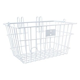 Sunlite Wire Lift-Off Front Basket, White