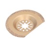 5Pcs Oscillating Saw Blade Semicircle 64mm Multitool Blade Carbide for