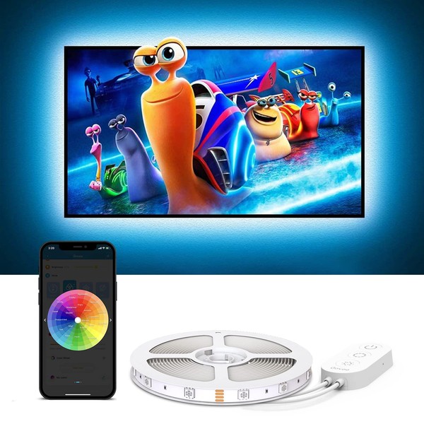 Govee LED TV Backlights, LED Strip Light for Television, Works with Alexa Google Home, USB Powered for 40-60in Television 2 x 50cm + 2 x 100cm