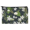 Jasmine Flowers Makeup Cosmetic Bag Organizer Pouch