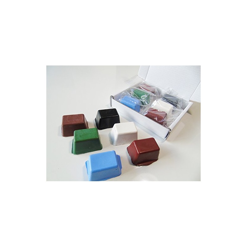 JEWELLERS Buffing Rouge Polishing Compound precious metal polishing, BROWN, GREEN,