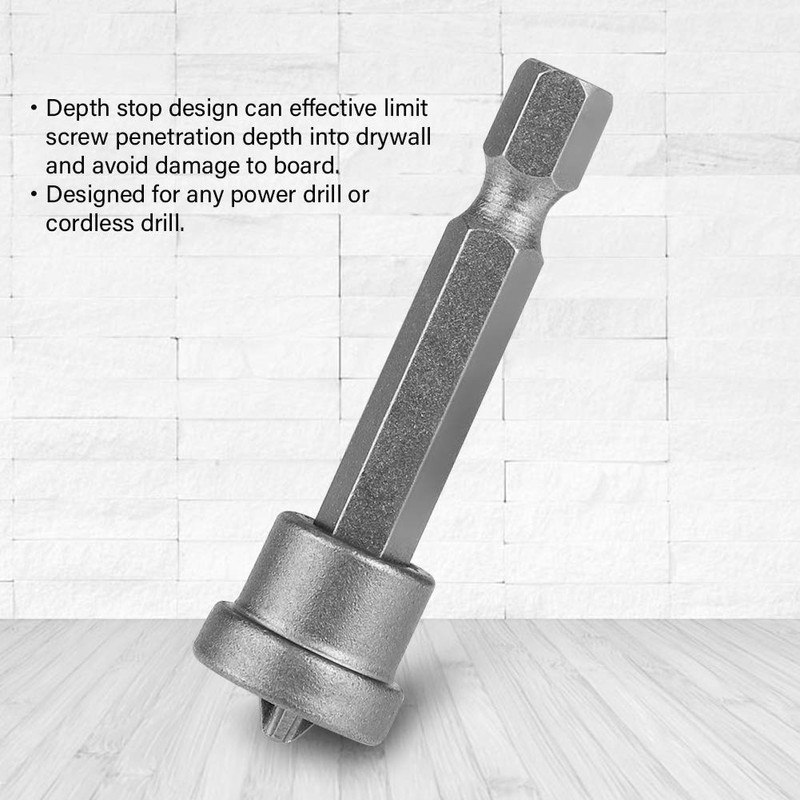 Drywall Screwdriver Bits, 10Pcs Magnetic Cross Screwdriver Bits Set, PH2