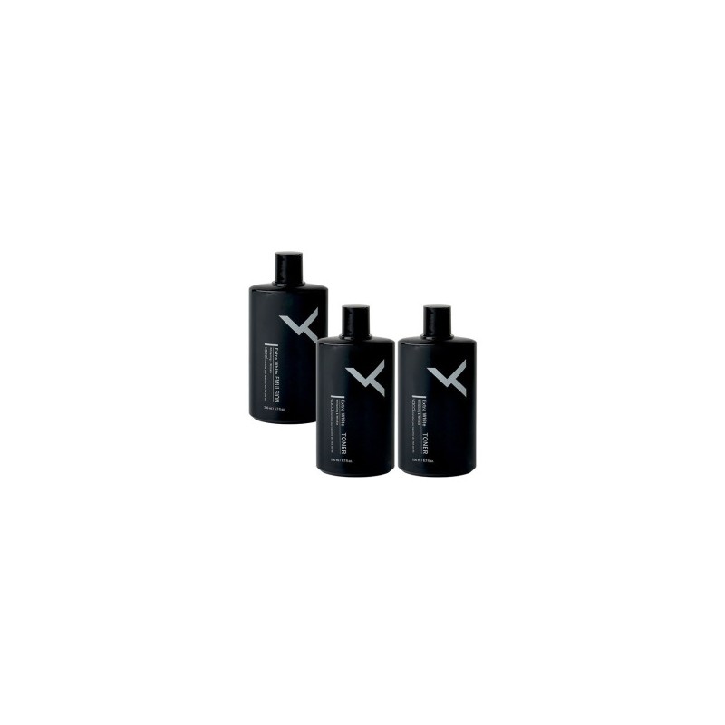 Bazzi Homme Extra White 3-piece set (2 toners + 1