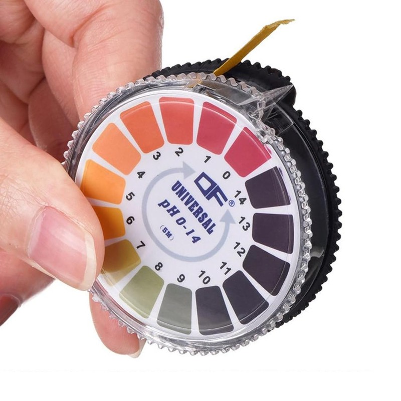 WeddHuis pH Test Paper Roll: pH Test Strips with Full