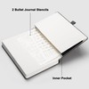 RETTACY Blank Journal Notebook, 192 Pages, A5 Medium Size (5.7''
