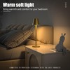 Timjorman LED CordlessTable Lamp,4000mAh Rechargeable Battery Desk lamp,3 Level Brightness