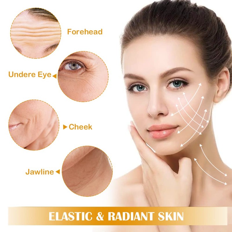 Soluble protein thread, nano gold essence combination, combination of soluble