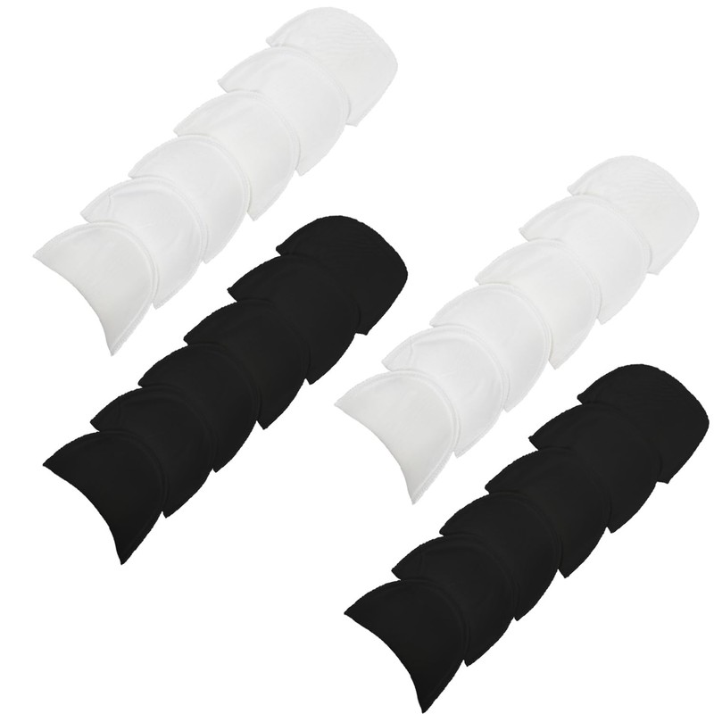 4 Pairs Shoulder Pads Sewing Set-in Shoulder Pads Foam Pads