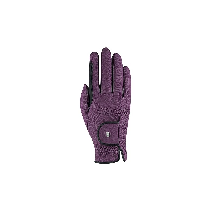 Roeckl Sports Riding Gloves Malta Winter Tournament Winter Gloves, Grape