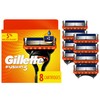Gillette Fusion5 Mens Razor Blade Refills, 8 Count, Lubrastrip for