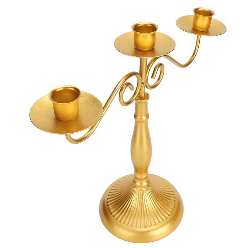 Candle Stand Durable Exquisite Meticulous Elegant Design Convenient Fixation Home