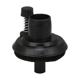 1 Pcs Rubber 22mm Hi Hat Cymbal and Holder Clamp for Drum Parts Accessories Black