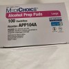 MediChoice Alcohol Prep Pad, Large - 100 Count - 1