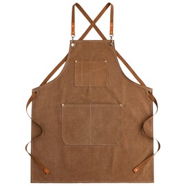 FAIRYGATE Aprons for Cooking Apron for Women & Men with Pockets with Adjustable Strap Baking Gifts for Baker One Size Fits All A1734