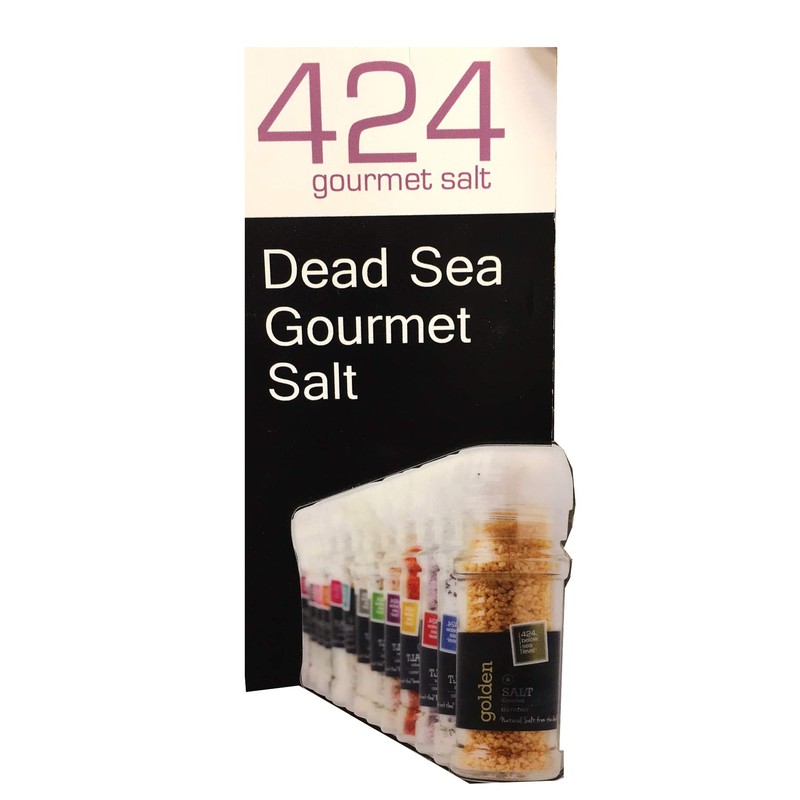 Gourmet Salt Collection from The Dead Sea 3.87oz (Salt &