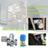 EPLZON R12 to R134A Bullet Piercing Valve Kit with Dust