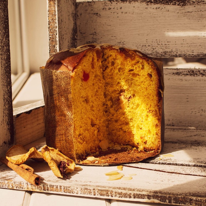 Panettone 12 Non-Stick Panettone Paper Mould, W 6.06 x H