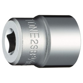 Tone Socket (6 Angle) 2SB-18 Insertion Angle 0.25 inch (6.35 mm) (1/4 inch) Double Side Width 9/16 Inch
