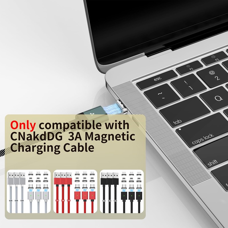 CNakdDG - Cabezal de conector magnético para dispositivos Lightning (5