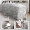 PU Leather Armrest Covers for Sofa Couch Arm Slipcover Set
