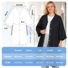 Salon Client Gown Capes, Hair Stylist Smock with 2 Pockets,