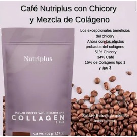 Café Instantáneo/ Colágeno Y Achicoria / Farmasi