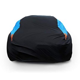 MORNYRAY Waterproof Car Cover All Weather Snowproof UV Protection Windproof Outdoor Full car Cover, Universal Fit for Sedan (Fit Sedan Length 186-193 inch)