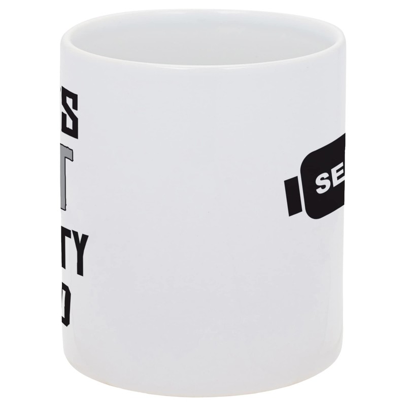 Elanze Designs World's Best Security Guard Taza de café de