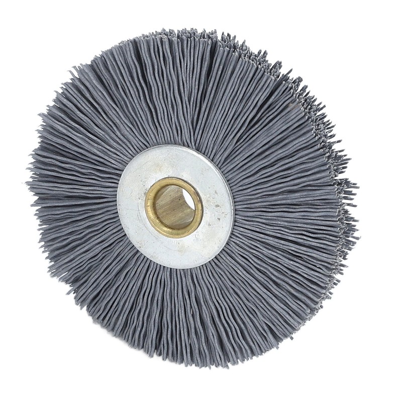 Key Machine Deburring Brush Nylon Bristles Burr Removal Cleaning Tool