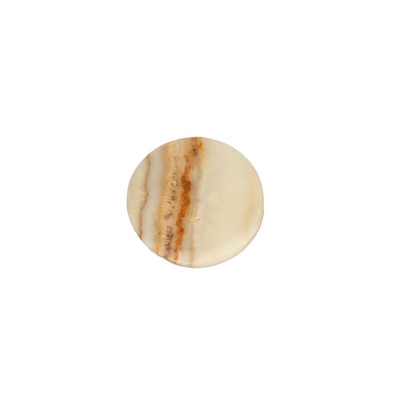 NKlaus Onyx Plate 10 cm - Round Polished Natural Stone