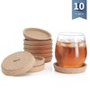 Sweese Cork Coasters - 4 Inch Perfect for Most Kind