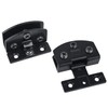 Cabinet Glass Door Hinge,2 Pcs 90 Degrees Frameless Door,Cupboard Display