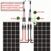 Losato 3 Pair Solar connectors Y-Tee 1-to-2 Waterproof Parallel Adapter,