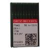 Paquete De 100 Agujas Groz-beckert Para Recta 100/16 Verde Musgo