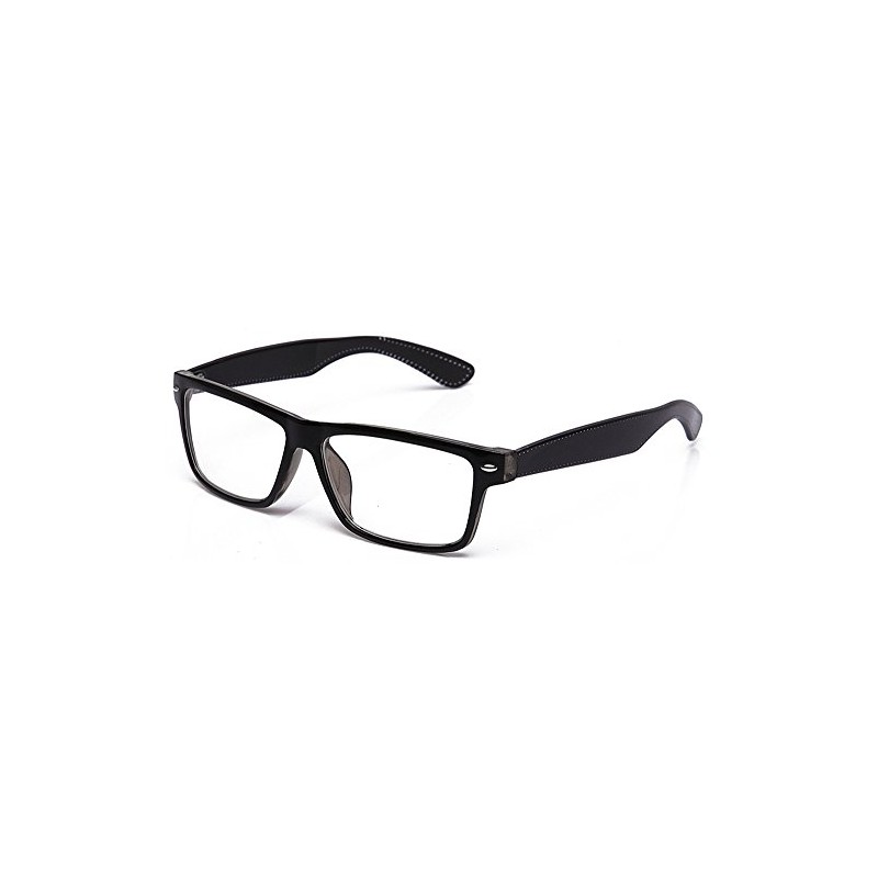Squared Fashion Flat Thick Frame Geek Nerd Costume Pair Fashion