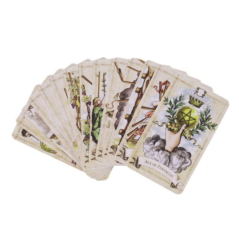 Zqkimzi Tarot Deck, 78 Old Style Tarot Deck, Tarot Book