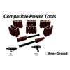 50 Piece Abrasive Sanding Cartridge Spiral Roll Sander Kit, Mini