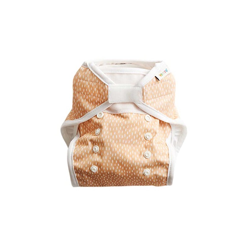 ImseVimse All-In-Two Nappy Cover + Inserts, Yellow Sprinkle