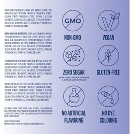 TREVI™ Sugar Free Electrolytes - Drink Mix Hydration Powder Packets - 28 Count - Favorites Variety Pack - Cherry Lime, Strawberry Kiwi, Berry Lemonade, Arctic Frost