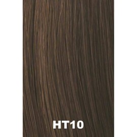 Hair2Wear Natural Tone Hair Wrap HT10 Medium Brown (4 Pack) - 6" Overall Length Women Scrunchie Christie Brinkley Synthetic Straight Curly Piece Band Fun Bun Swirlz Twirl Chignon Pedazo Envoltura