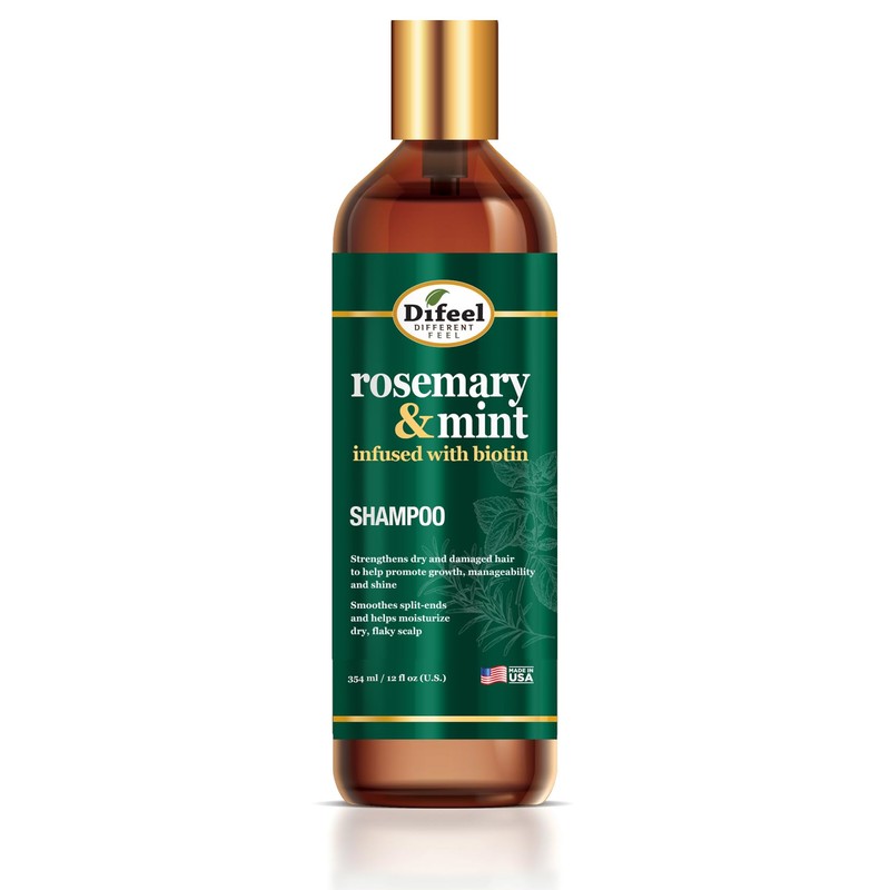 Difeel Champú de Menta y Romero con Biotina
