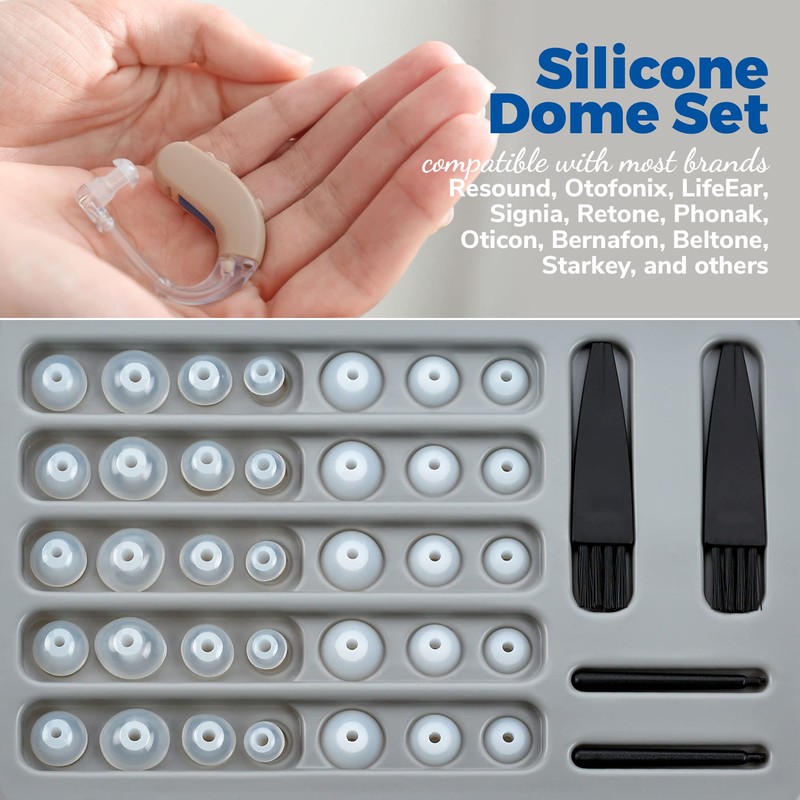 Hearing Aid Domes - Universal Domes for Hearing Aids -