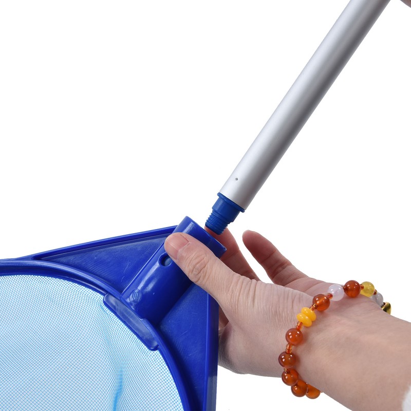 Pool Skimmer Sturdy Durable Plastic Detachable Easy Assembly Nylon Net