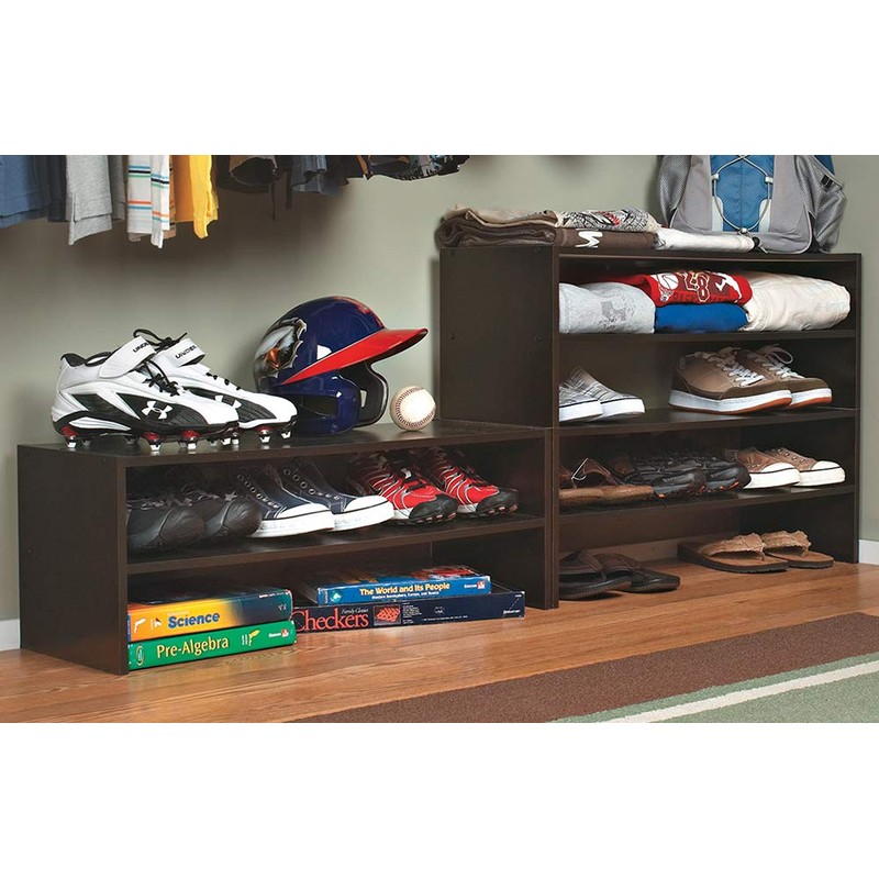 ClosetMaid 8923 Stackable 31-Inch Wide Horizontal Organizer, Espresso
