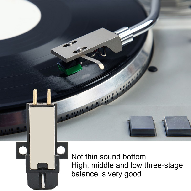 Magnetic Cartridge Stylus Replacement High Accuracy Vinyl Record Player Accessories